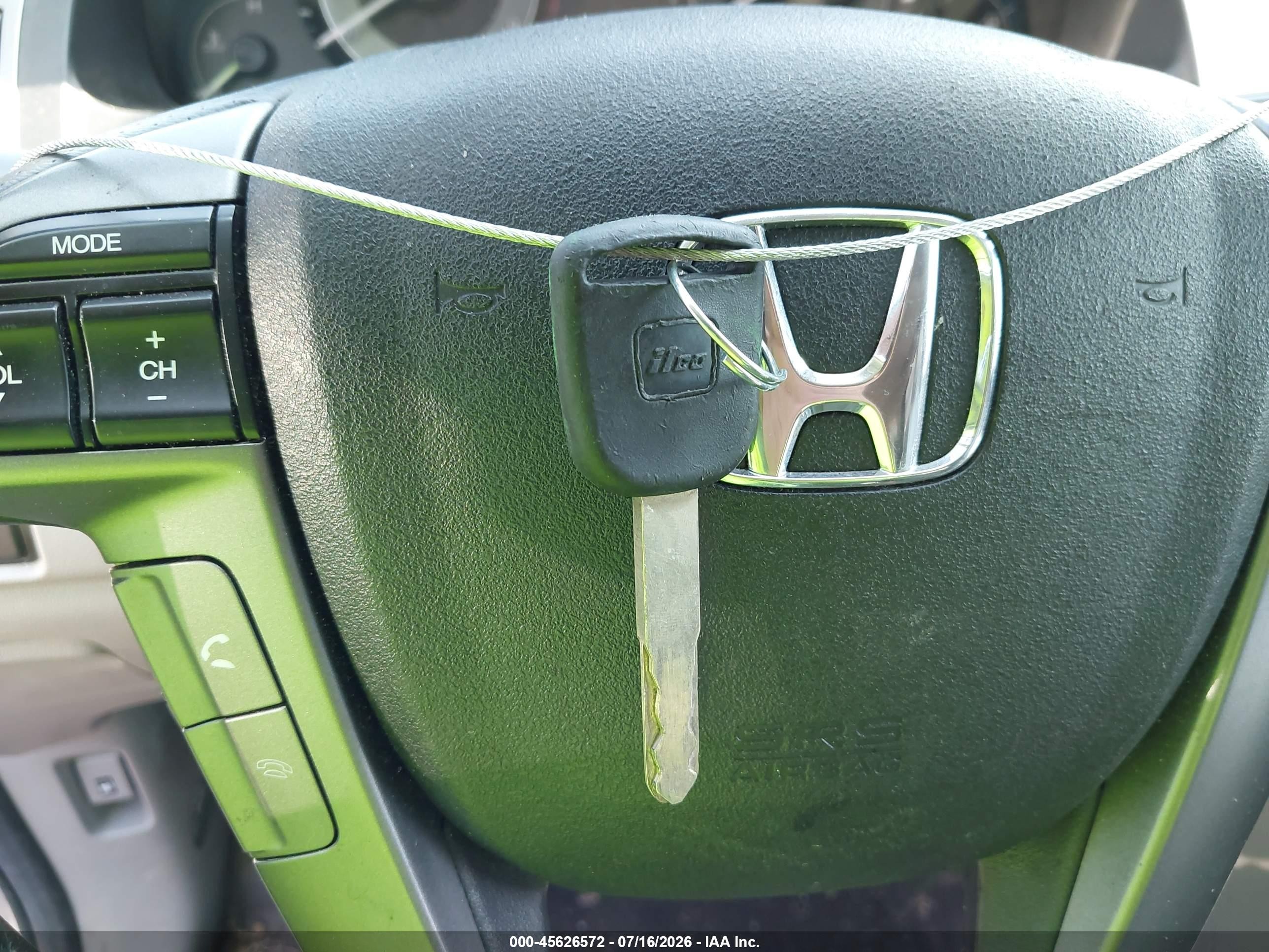 2013 Honda Odyssey Ex-l Silver vin: 5FNRL5H60DB064650