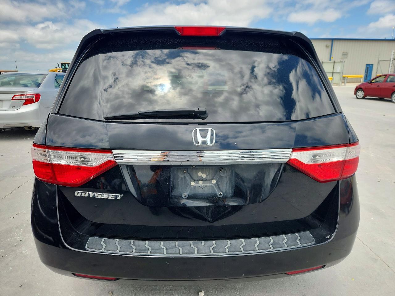 2013 Honda Odyssey Exl Black vin: 5FNRL5H60DB077978