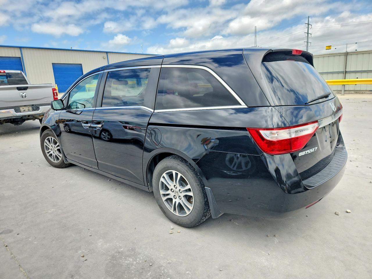 2013 Honda Odyssey Exl Black vin: 5FNRL5H60DB077978