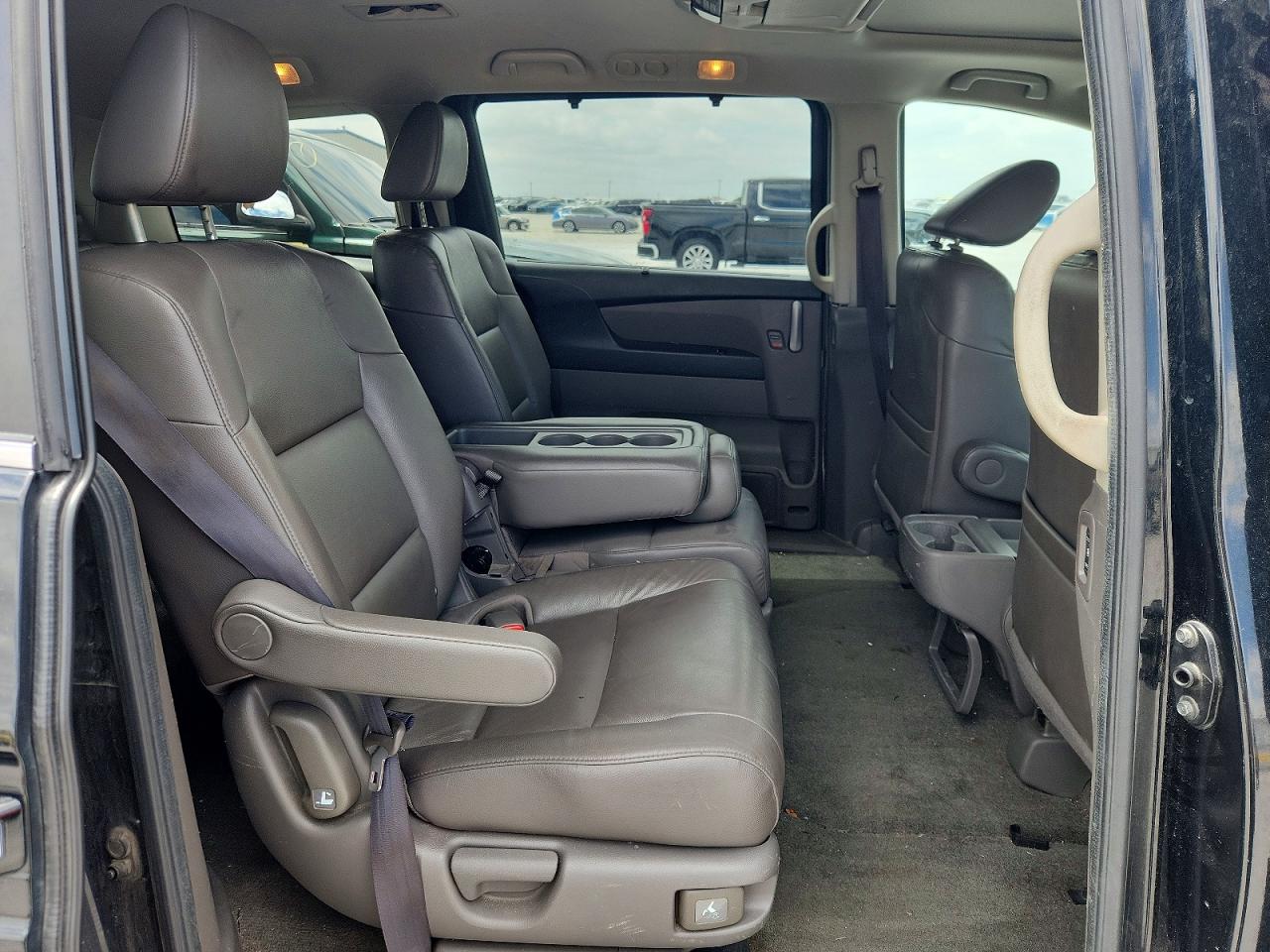 2013 Honda Odyssey Exl Black vin: 5FNRL5H60DB077978