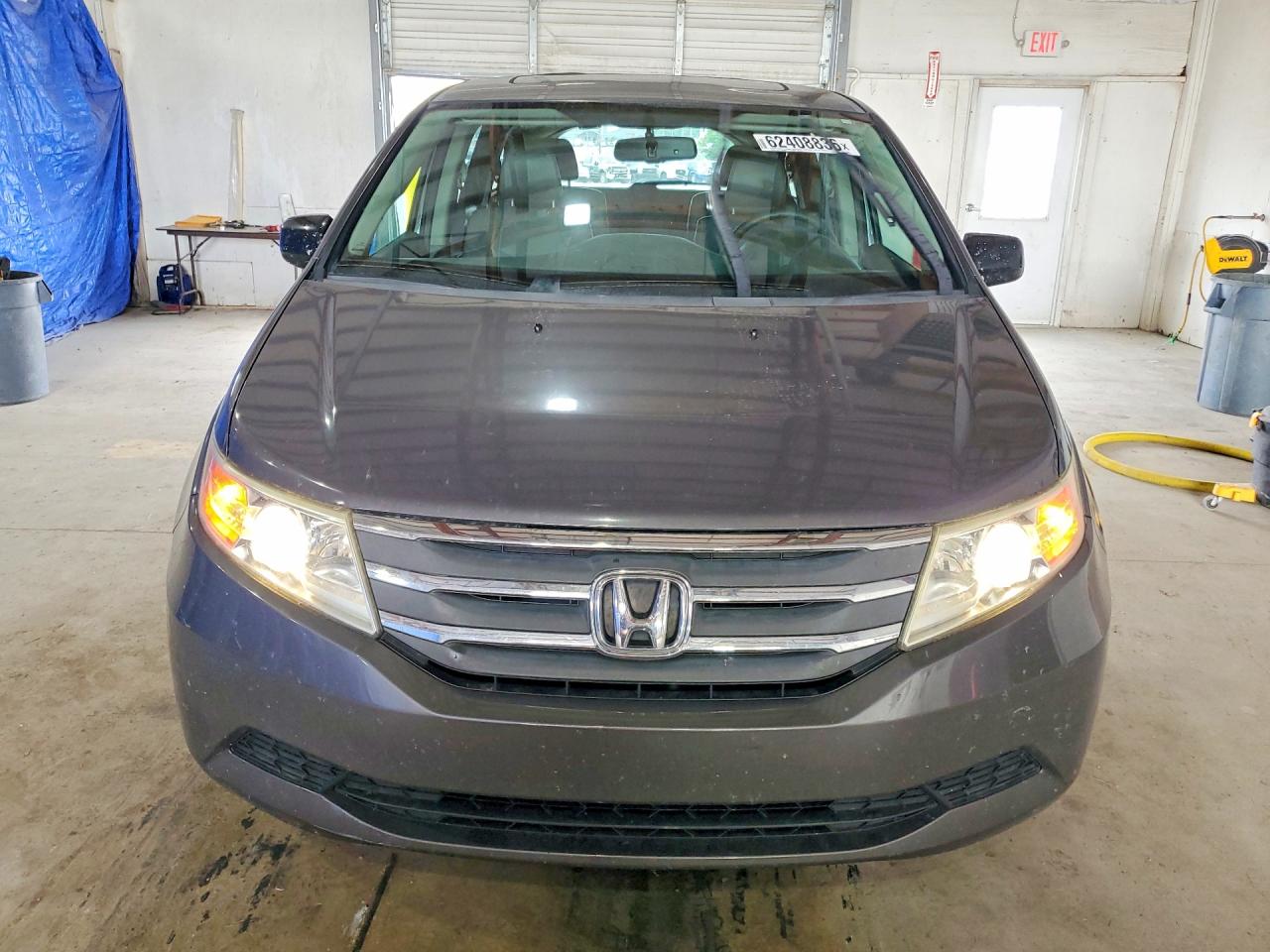 2013 Honda Odyssey Exl Серый vin: 5FNRL5H60DB079214