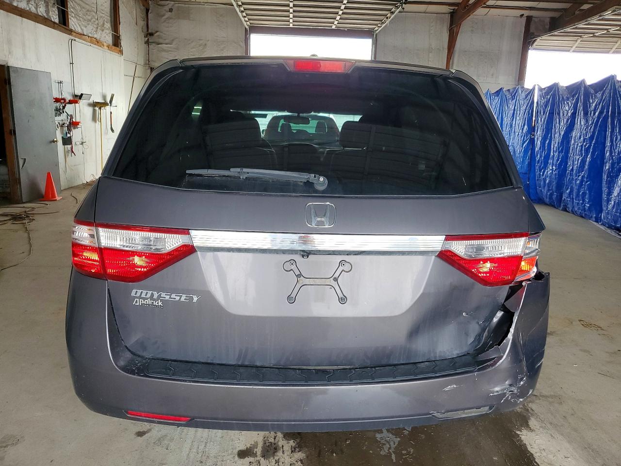 2013 Honda Odyssey Exl Серый vin: 5FNRL5H60DB079214