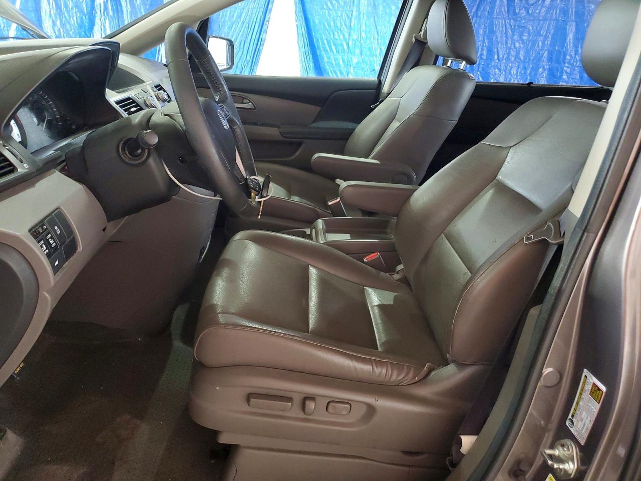 2013 Honda Odyssey Exl Серый vin: 5FNRL5H60DB079214