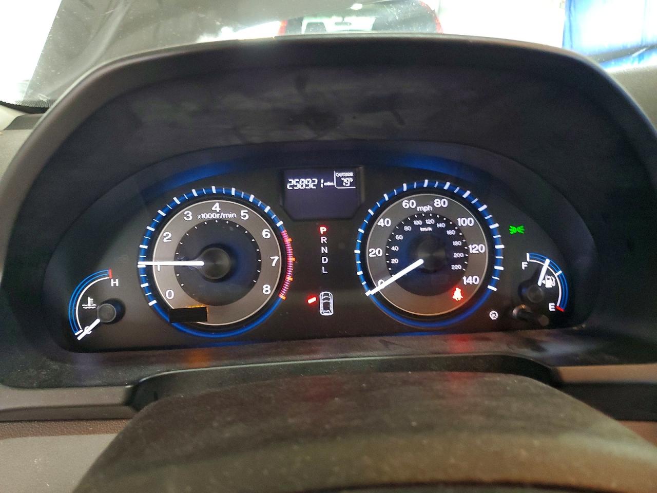 2013 Honda Odyssey Exl Серый vin: 5FNRL5H60DB079214