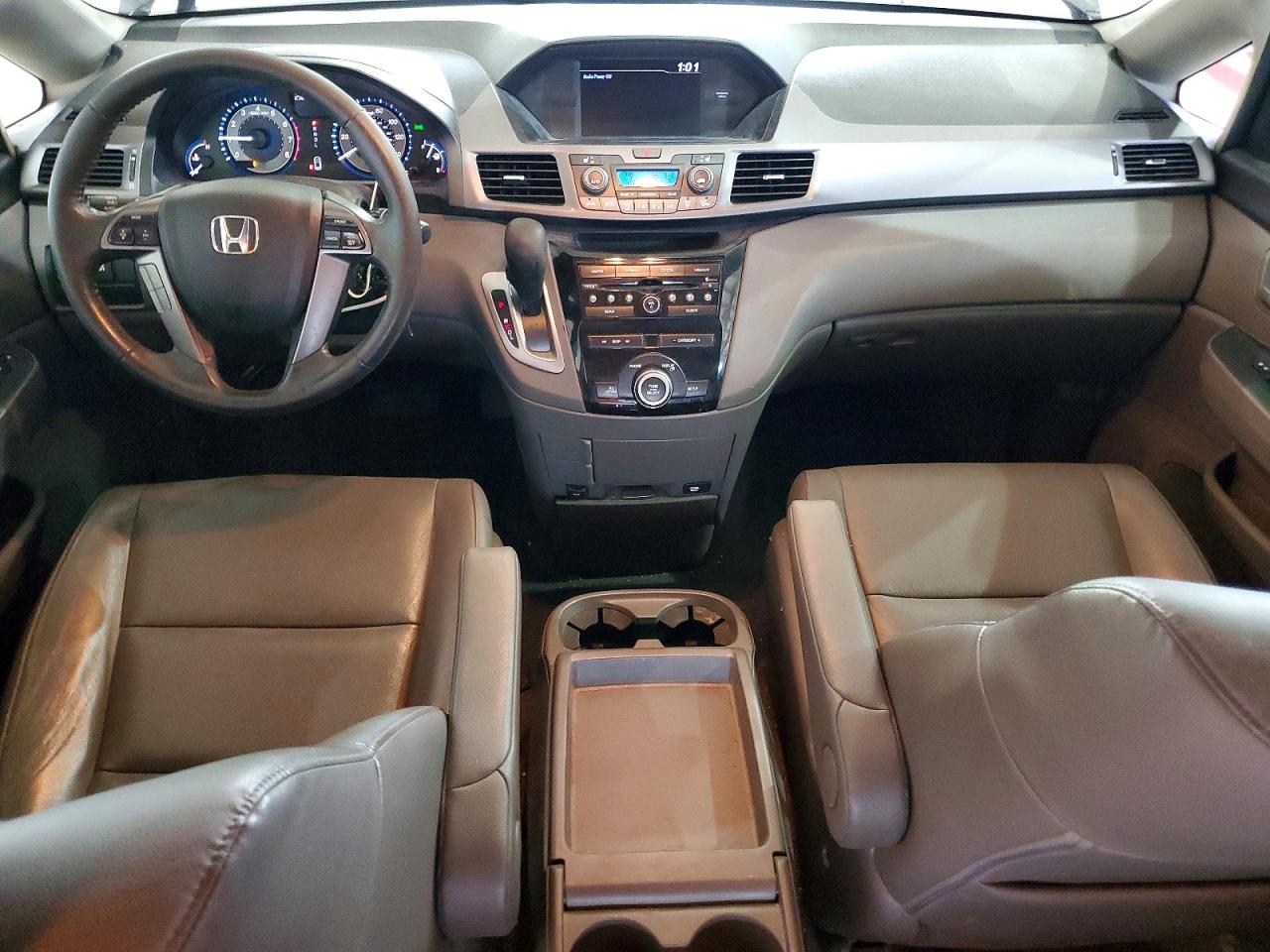 2013 Honda Odyssey Exl Серый vin: 5FNRL5H60DB079214
