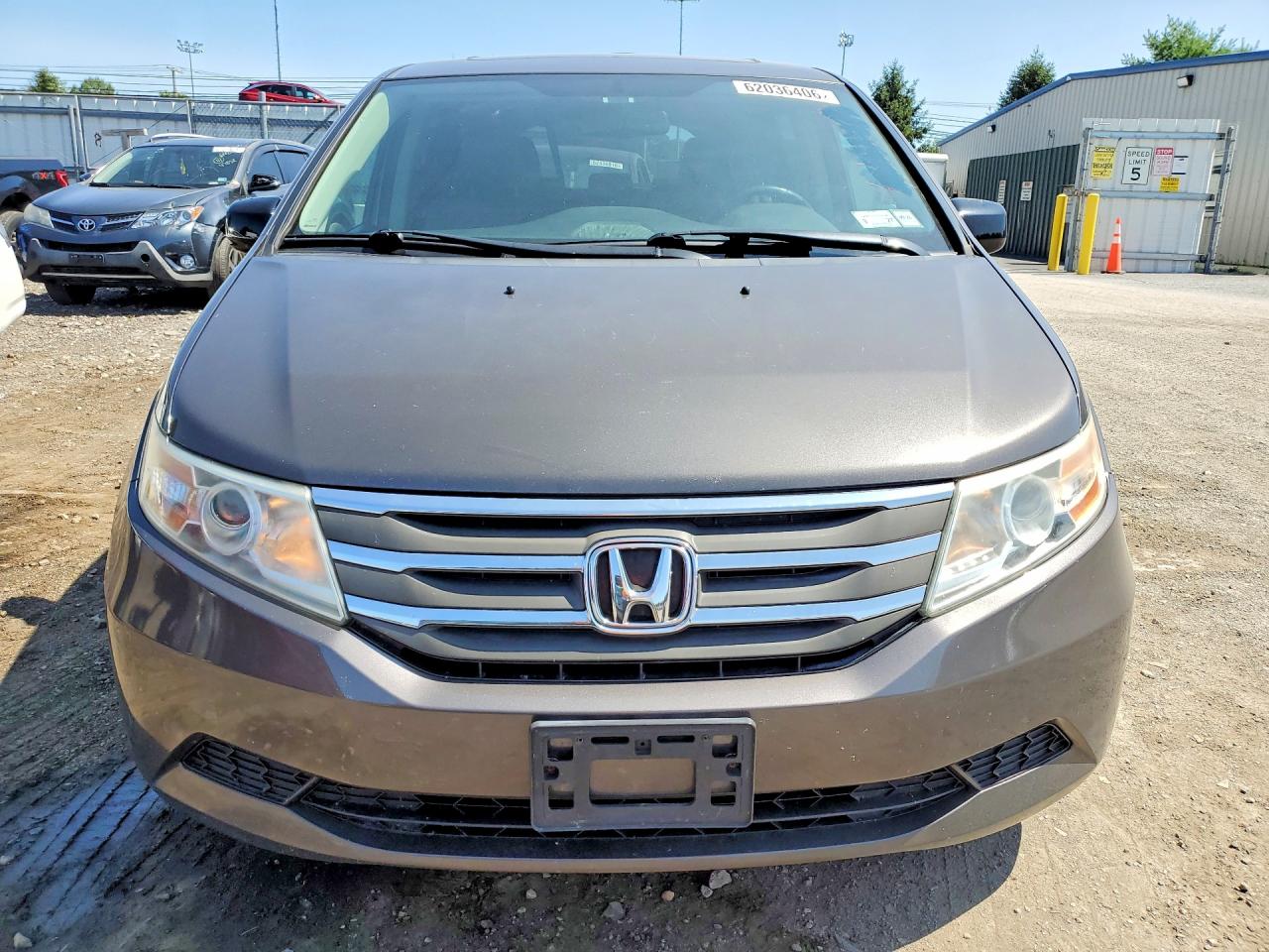 2013 Honda Odyssey Exl Gray vin: 5FNRL5H60DB081920