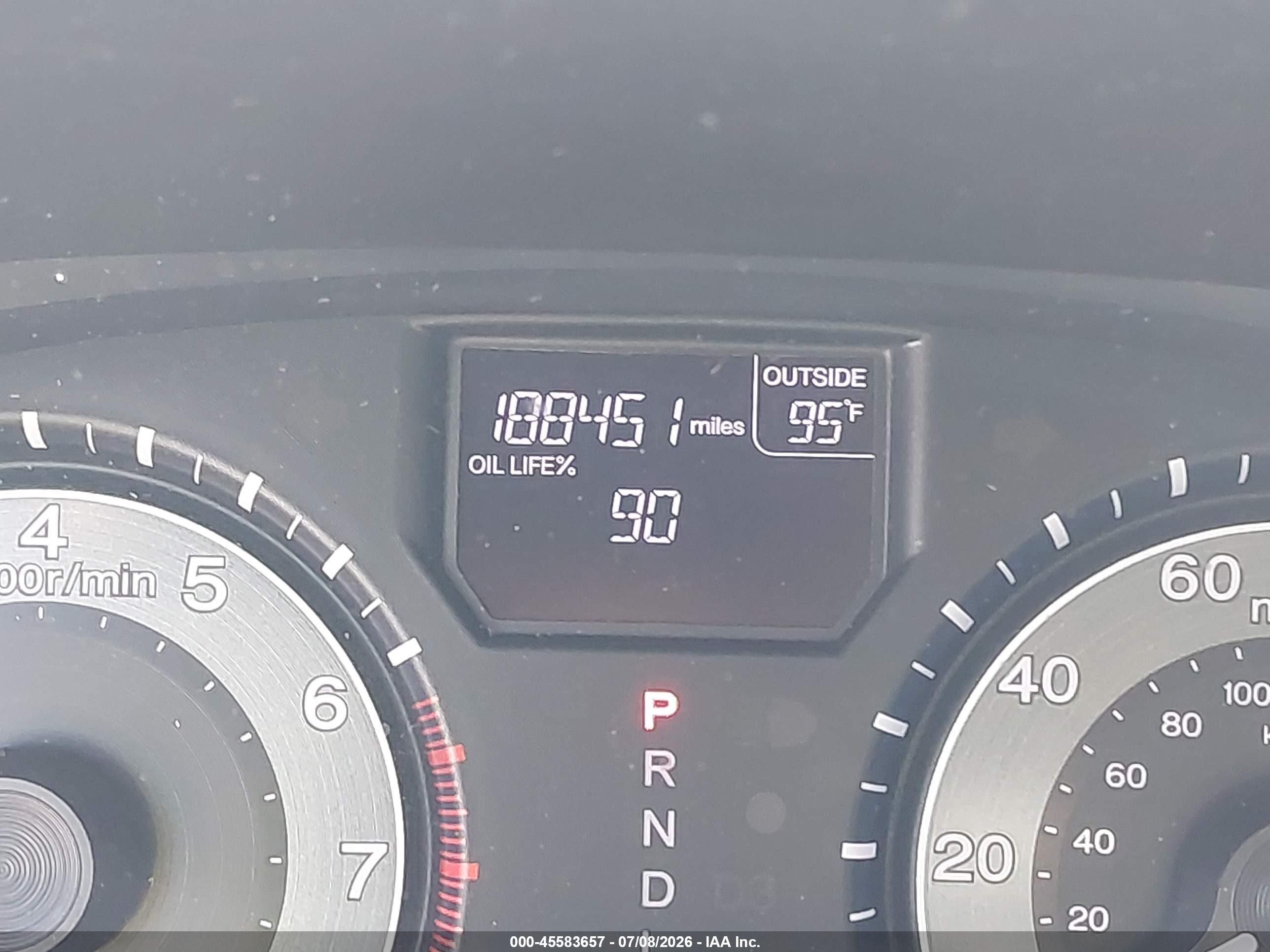 2013 Honda Odyssey Ex-l Burgundy vin: 5FNRL5H60DB091976