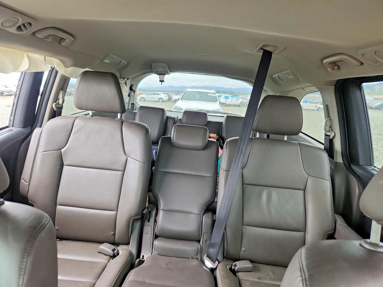 2014 Honda Odyssey Exl Black vin: 5FNRL5H60EB002442