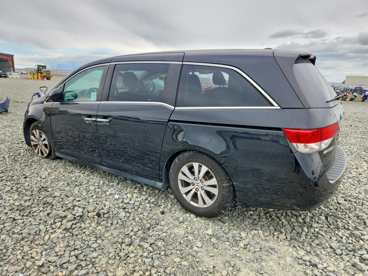 2014 Honda Odyssey Exl Black vin: 5FNRL5H60EB002442