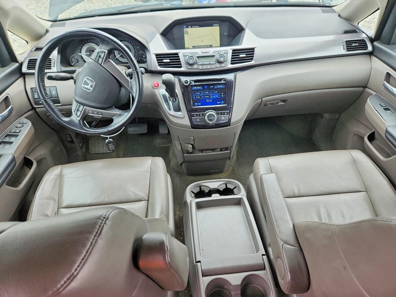 2014 Honda Odyssey Exl Black vin: 5FNRL5H60EB002442