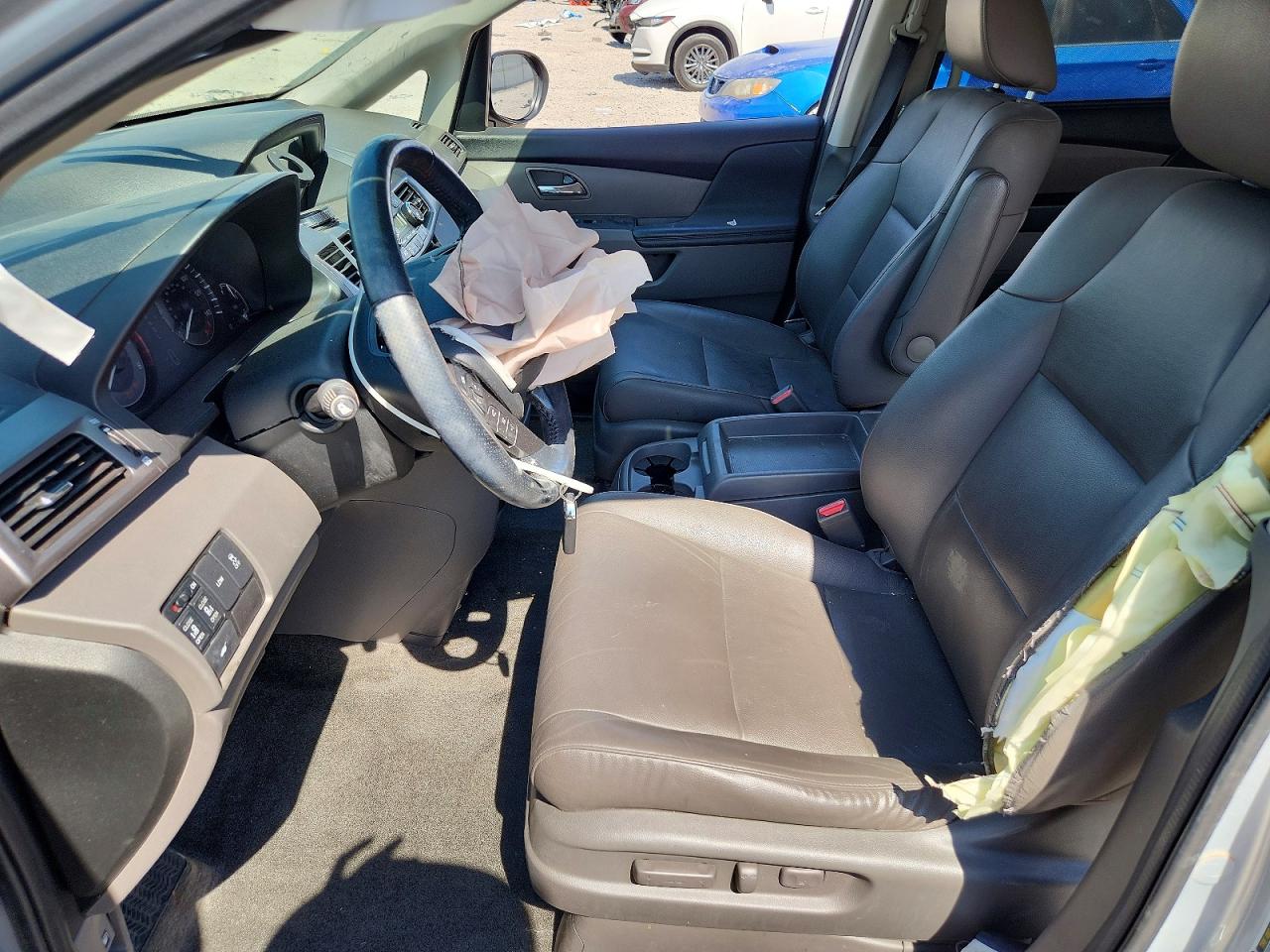 2014 Honda Odyssey Exl Silver vin: 5FNRL5H60EB017135