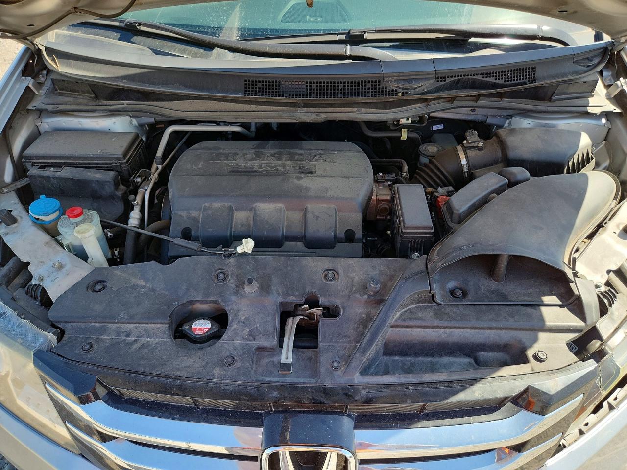 2014 Honda Odyssey Exl Silver vin: 5FNRL5H60EB017135