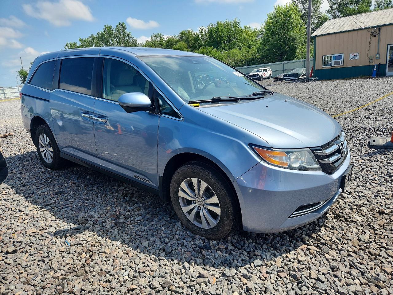 2014 Honda Odyssey Exl Серебряный vin: 5FNRL5H60EB022013
