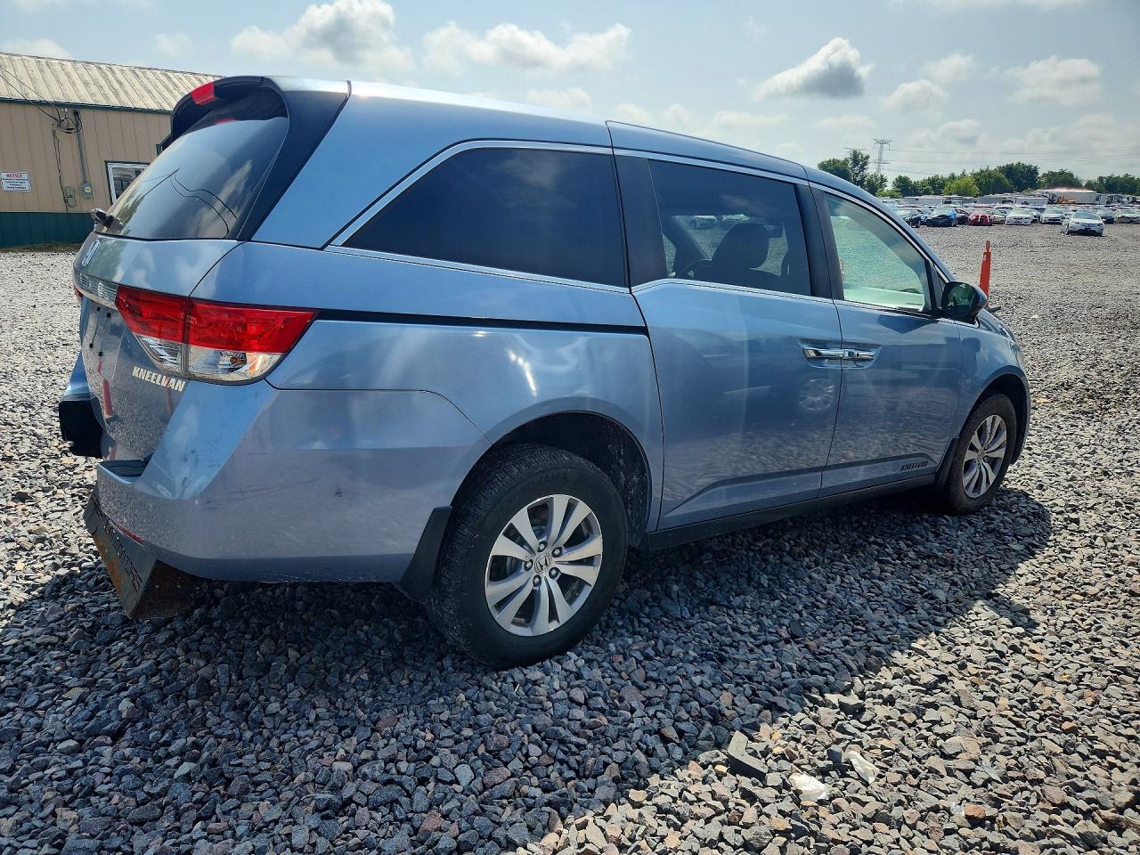 2014 Honda Odyssey Exl Серебряный vin: 5FNRL5H60EB022013