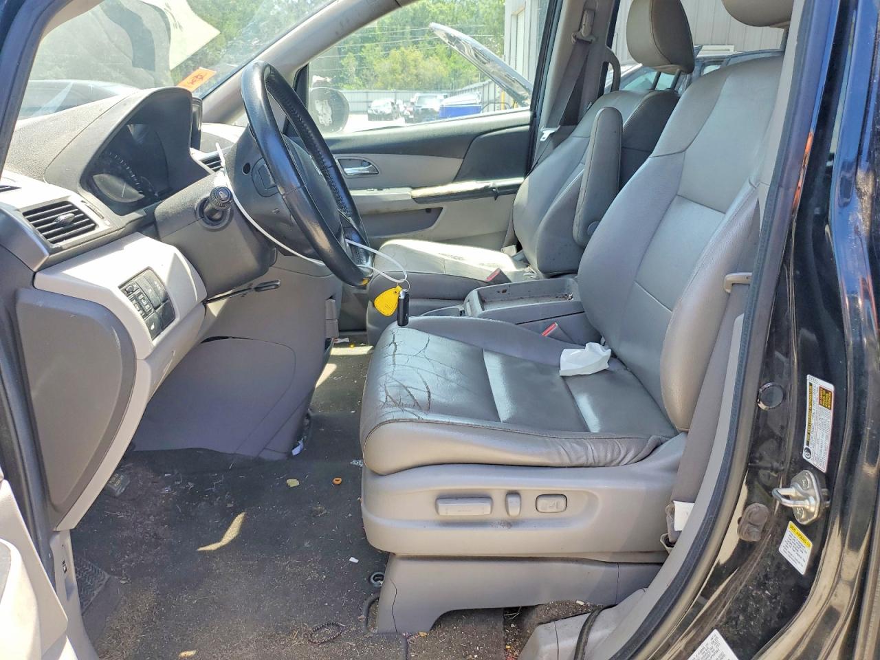 2014 Honda Odyssey Exl Black vin: 5FNRL5H60EB026417