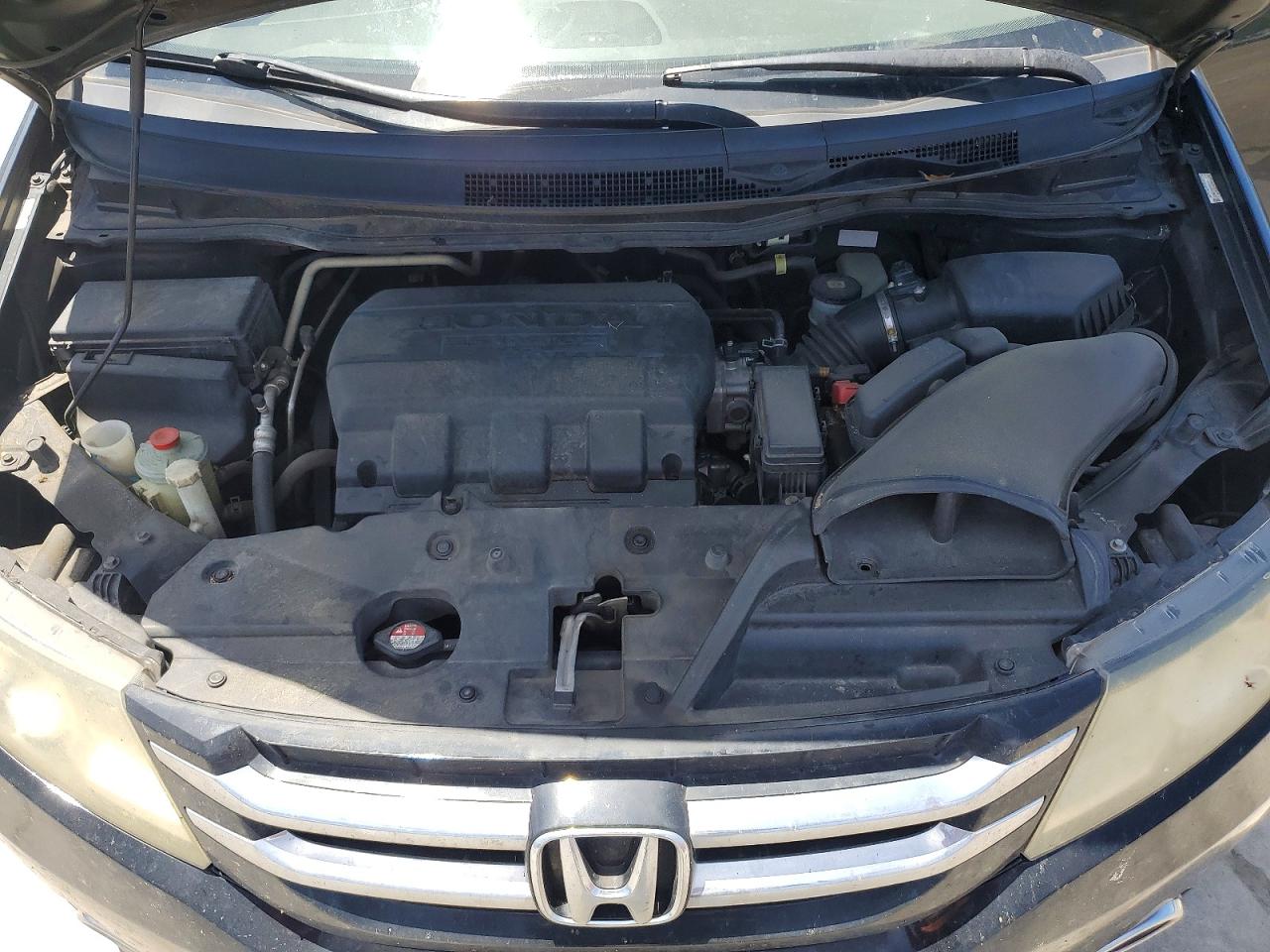 2014 Honda Odyssey Exl Black vin: 5FNRL5H60EB026417