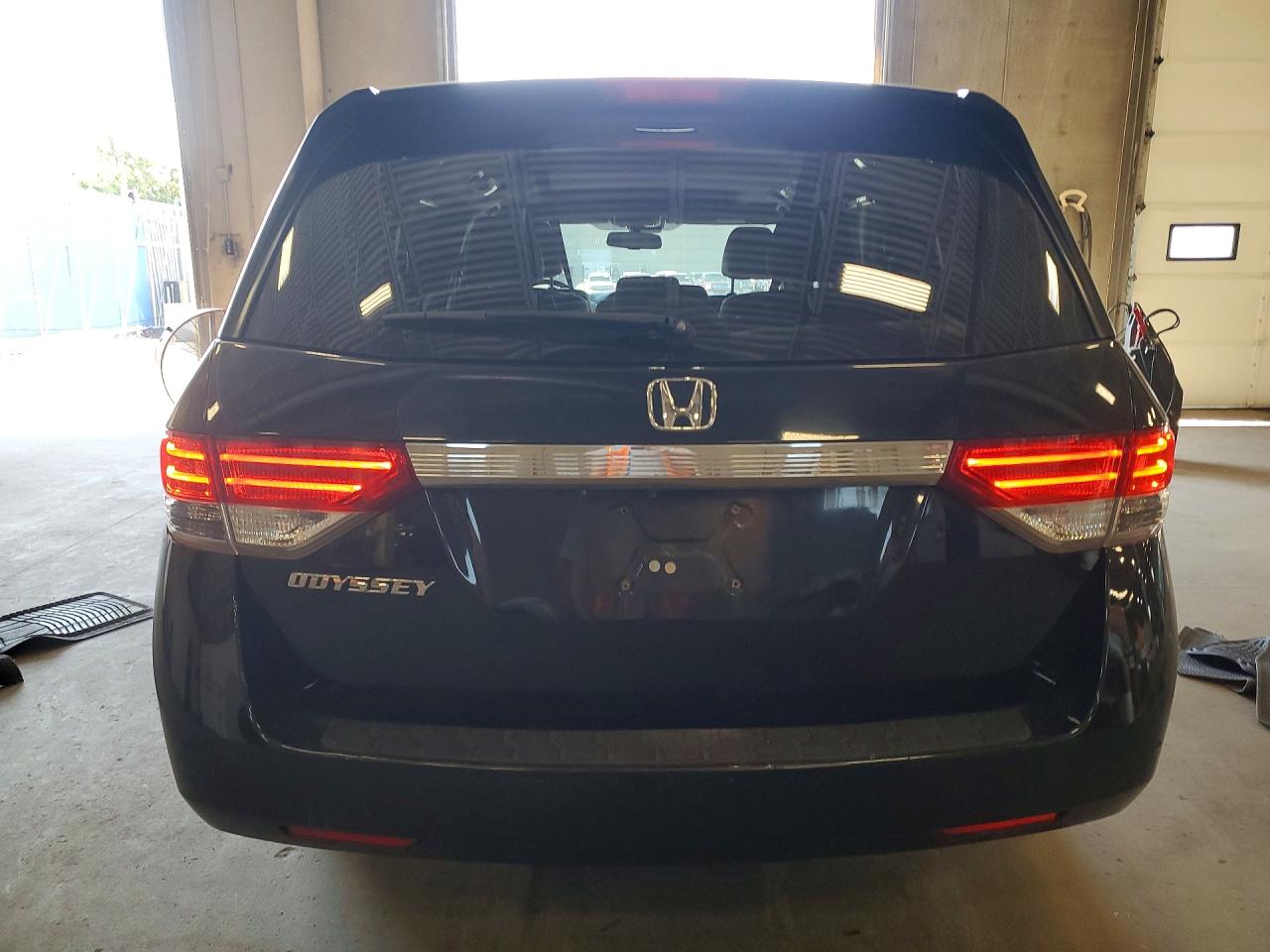 2014 Honda Odyssey Exl Blue vin: 5FNRL5H60EB033772
