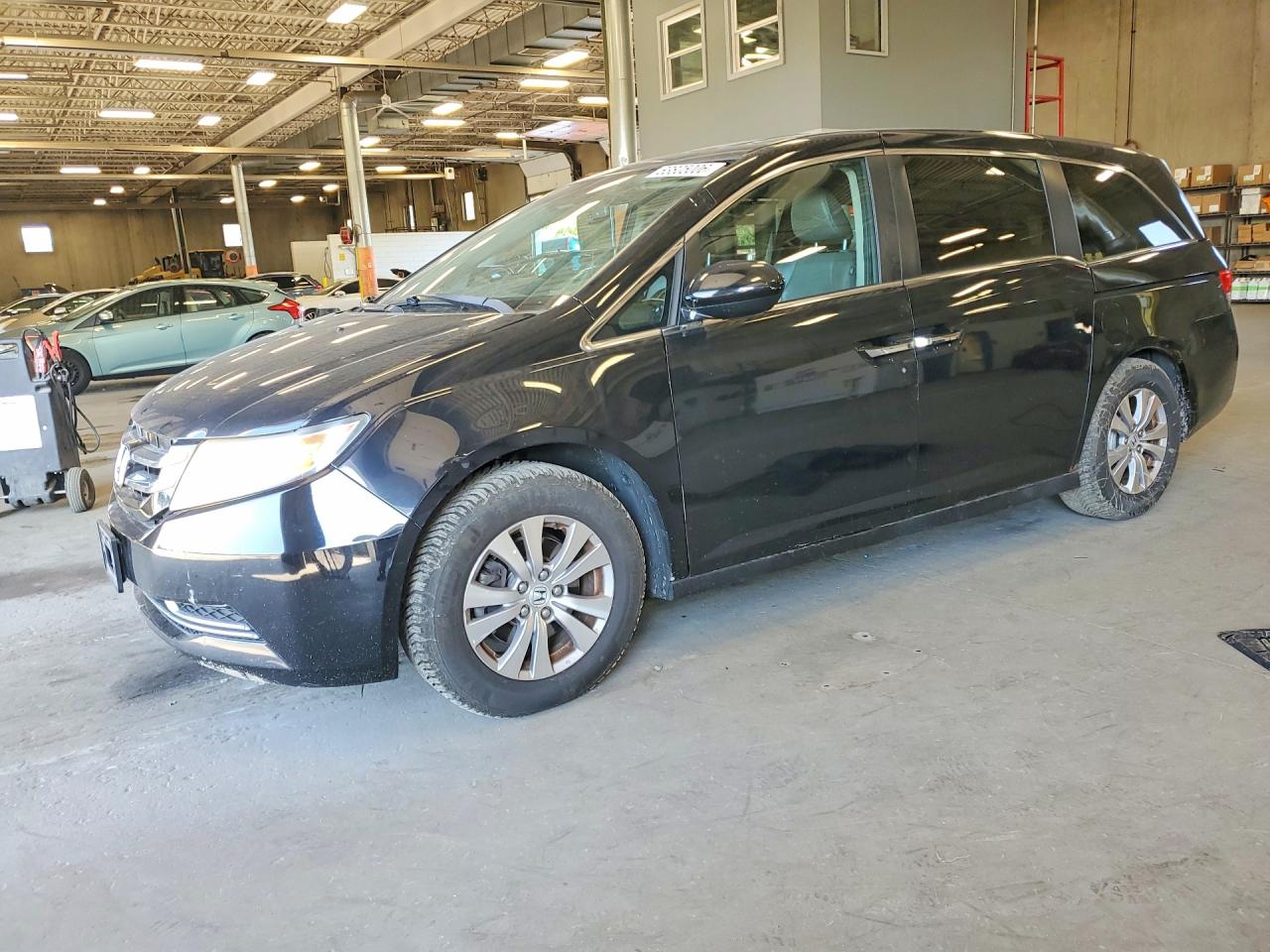 2014 Honda Odyssey Exl Blue vin: 5FNRL5H60EB033772