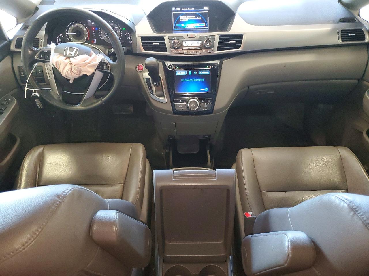 2014 Honda Odyssey Exl Blue vin: 5FNRL5H60EB033772