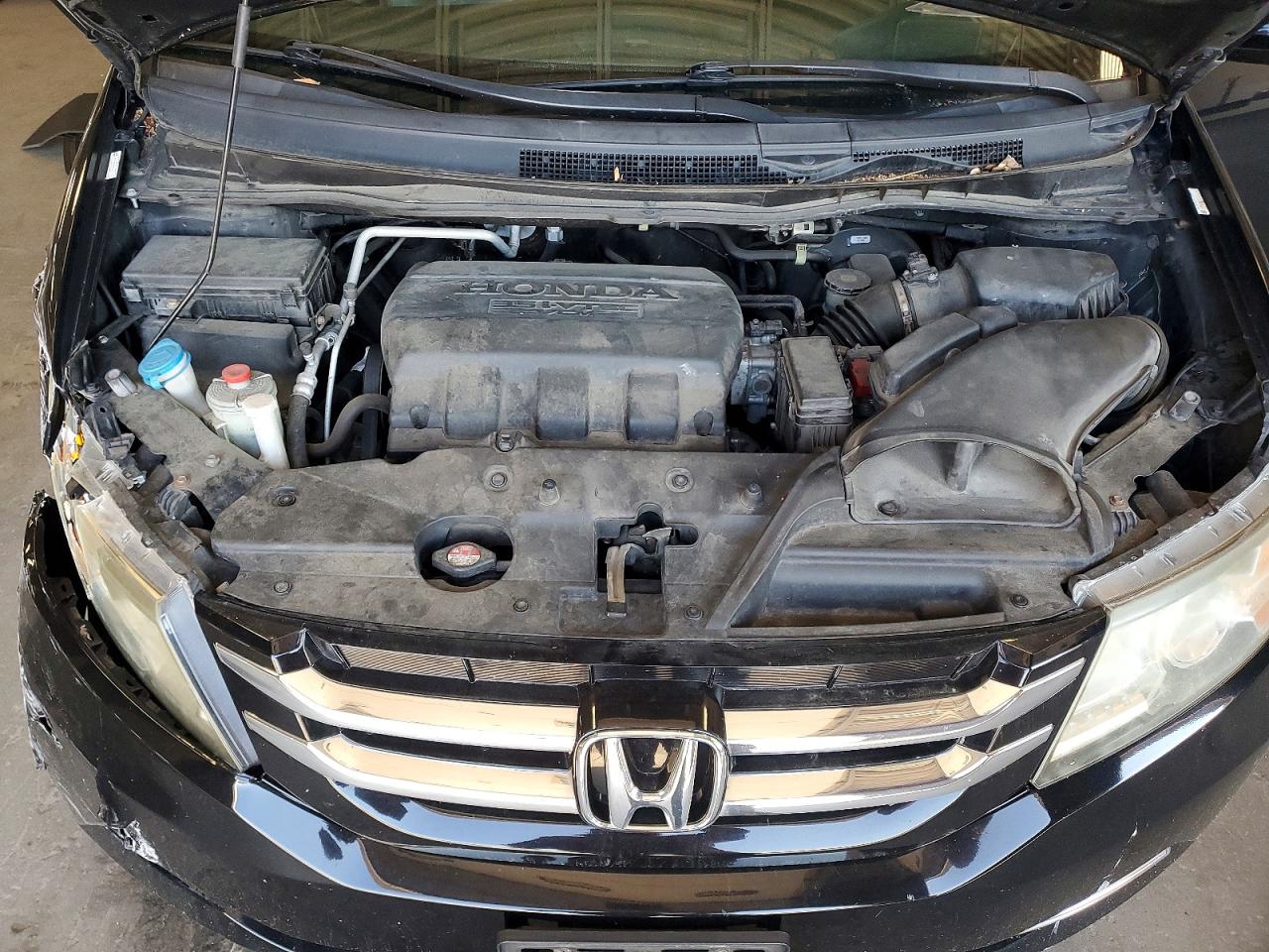 2014 Honda Odyssey Exl Blue vin: 5FNRL5H60EB033772