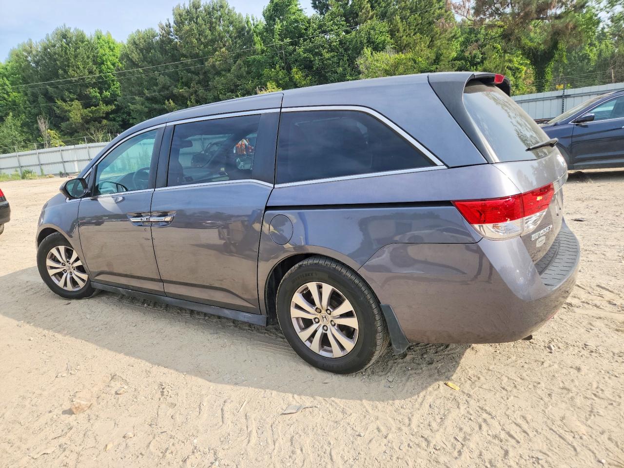 2014 Honda Odyssey Exl Серый vin: 5FNRL5H60EB036901