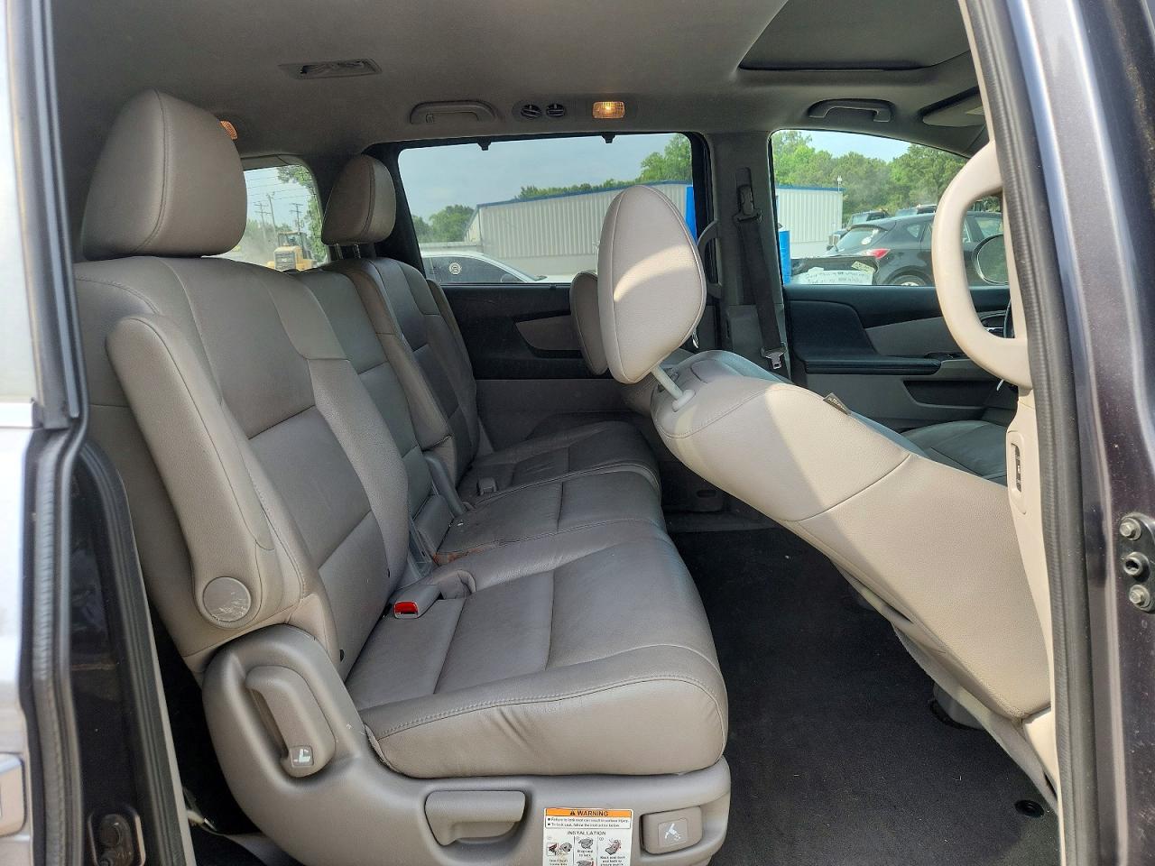 2014 Honda Odyssey Exl Серый vin: 5FNRL5H60EB036901