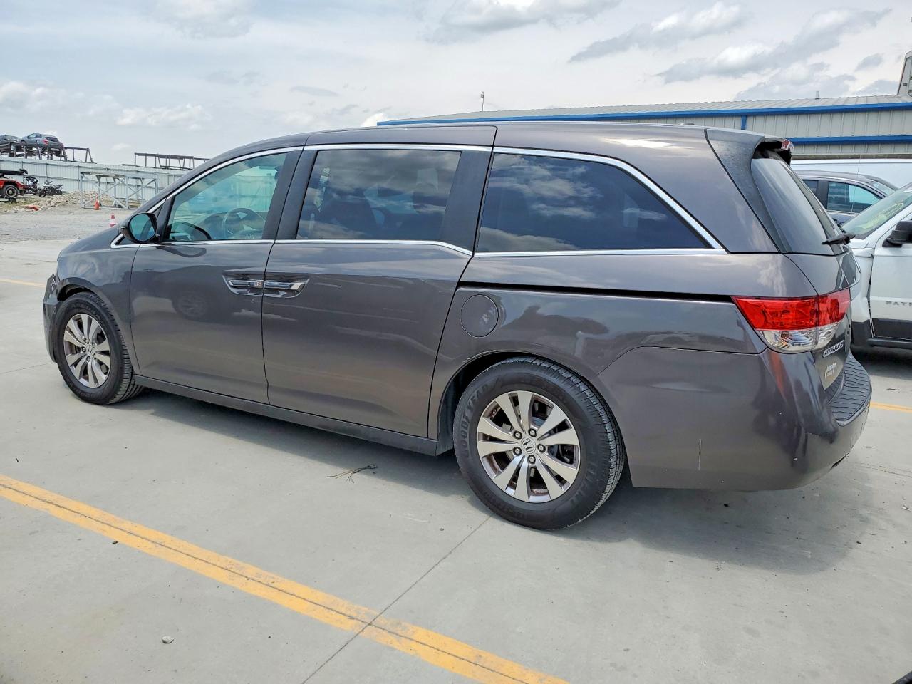 2014 Honda Odyssey Exl Gray vin: 5FNRL5H60EB037322