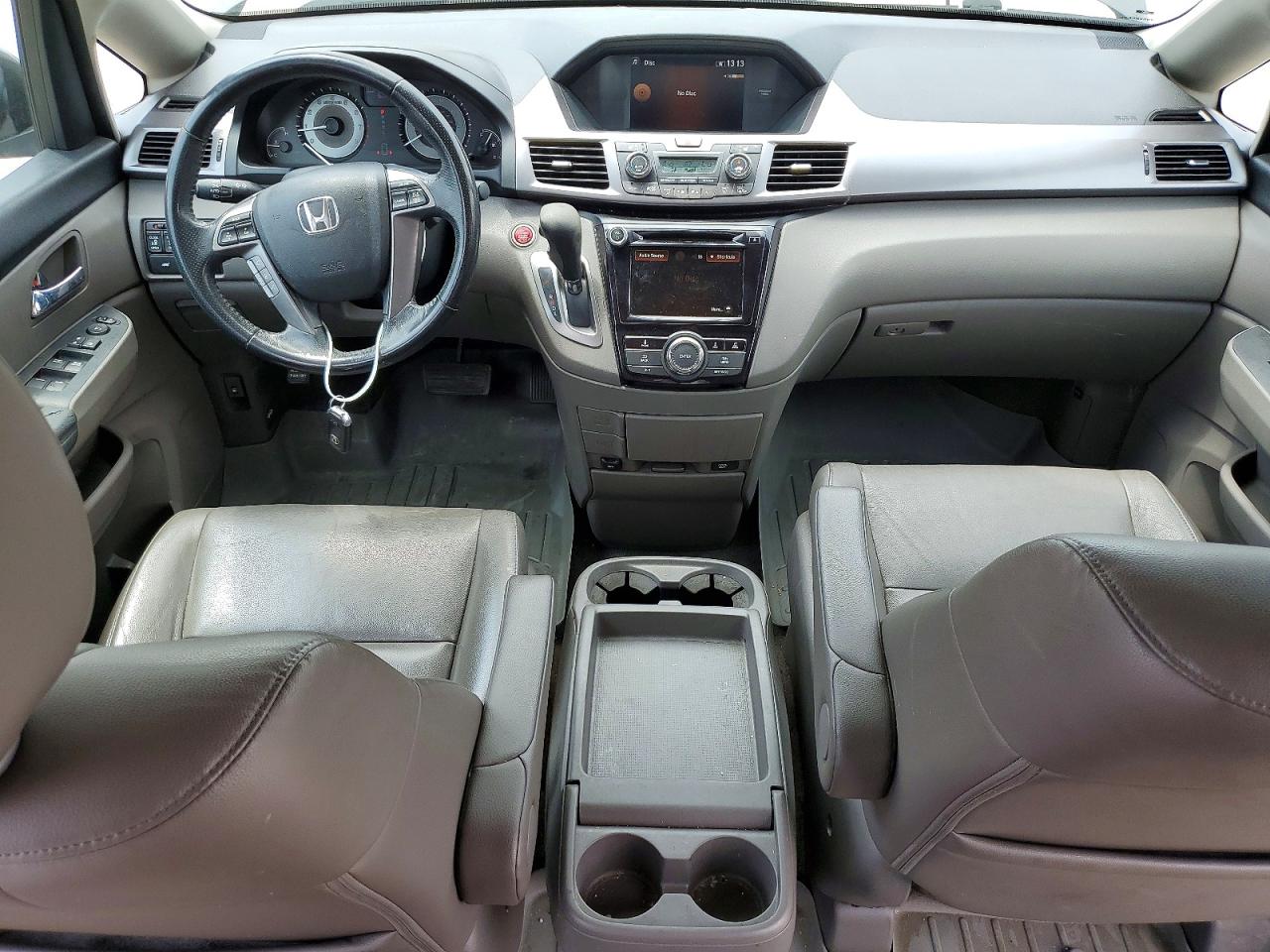 2014 Honda Odyssey Exl Gray vin: 5FNRL5H60EB037322