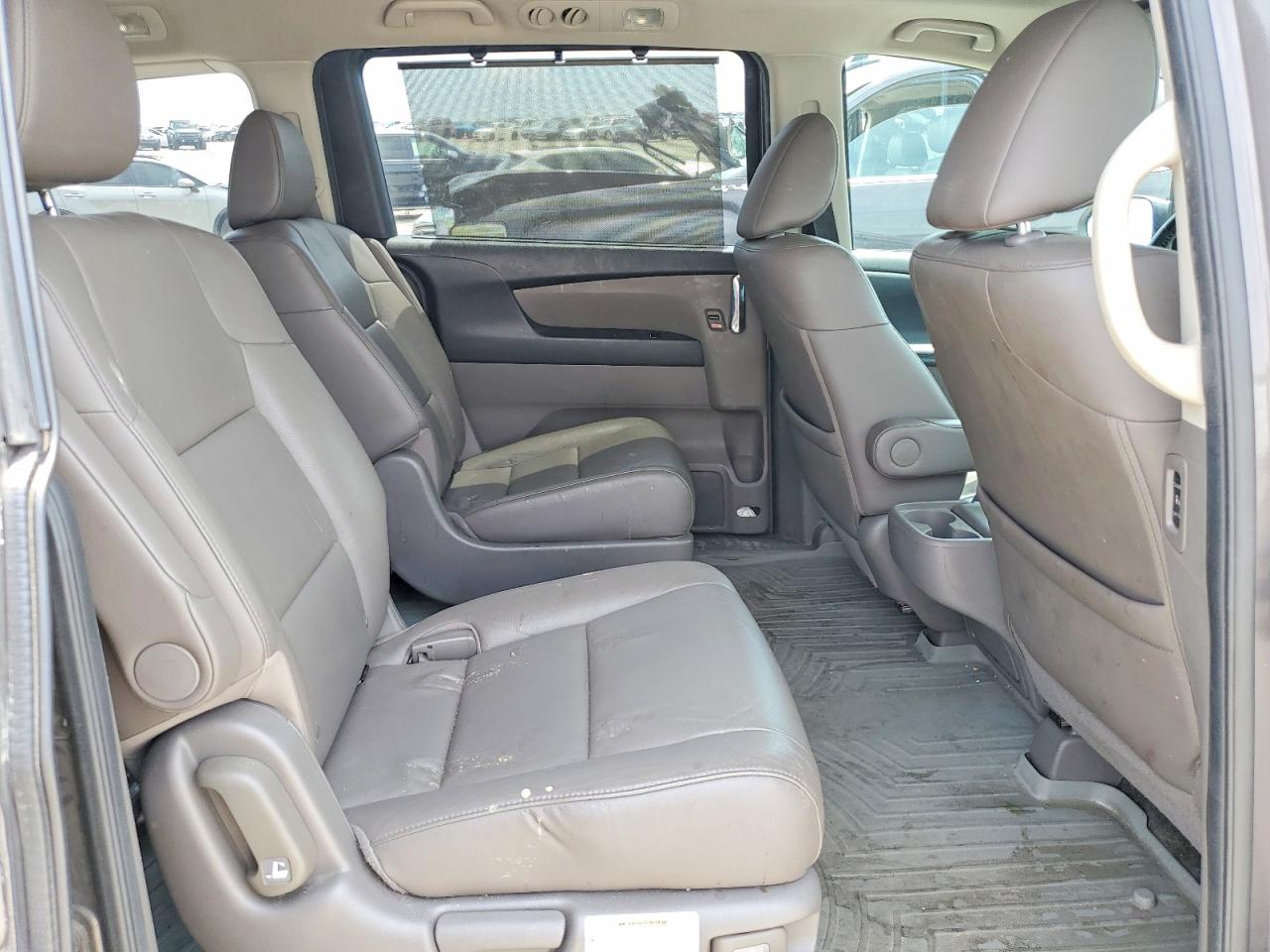 2014 Honda Odyssey Exl Gray vin: 5FNRL5H60EB037322