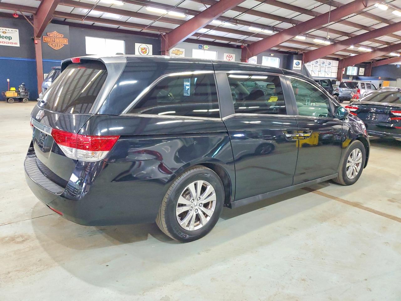 2014 Honda Odyssey Exl Black vin: 5FNRL5H60EB066092