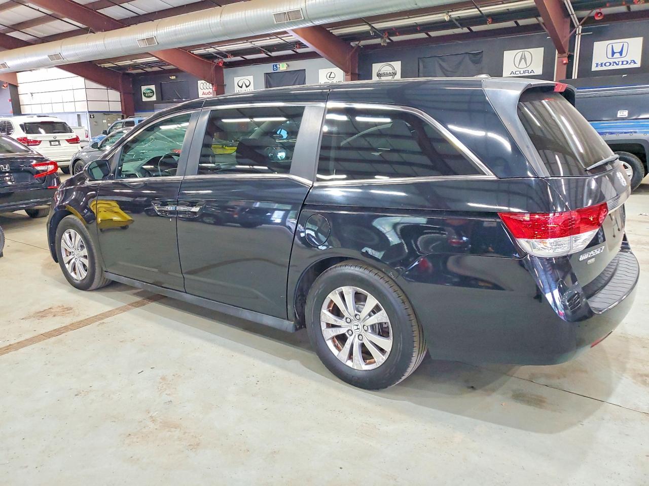 2014 Honda Odyssey Exl Black vin: 5FNRL5H60EB066092