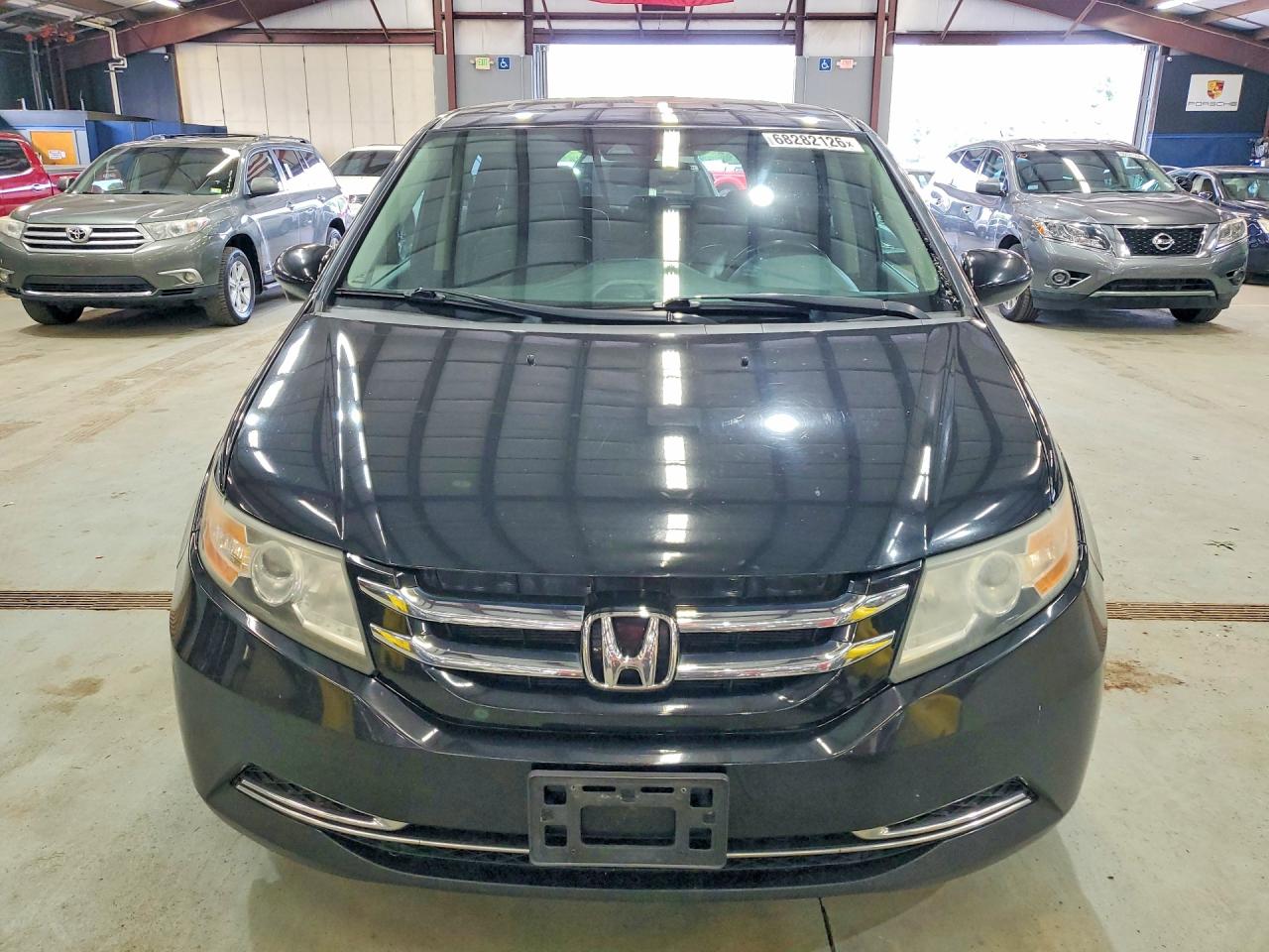 2014 Honda Odyssey Exl Black vin: 5FNRL5H60EB066092