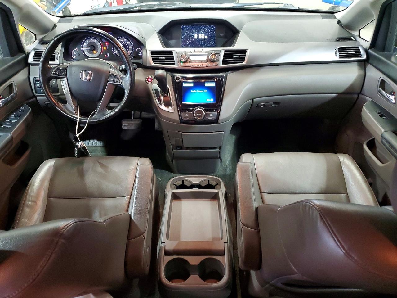 2014 Honda Odyssey Exl Black vin: 5FNRL5H60EB066092