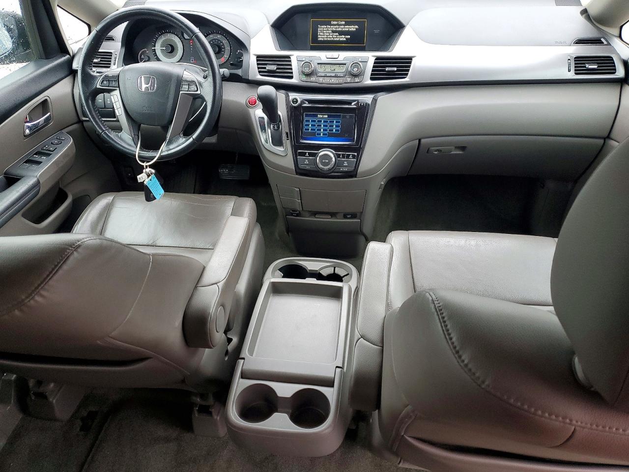 2014 Honda Odyssey Exl Gray vin: 5FNRL5H60EB101276