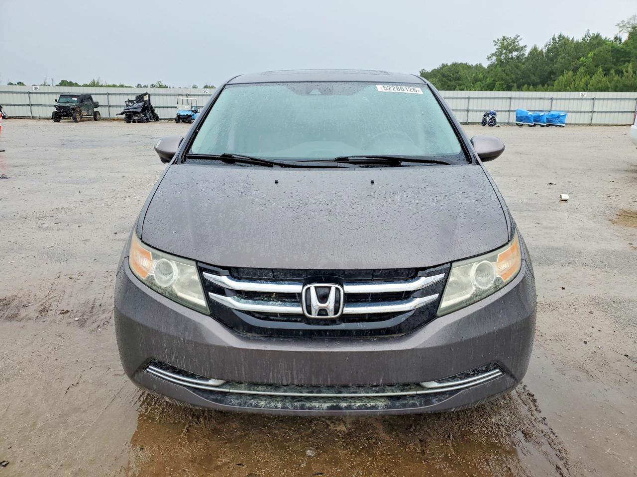 2014 Honda Odyssey Exl Gray vin: 5FNRL5H60EB101276