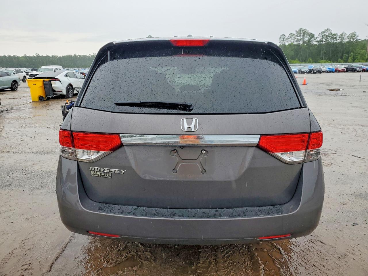 2014 Honda Odyssey Exl Gray vin: 5FNRL5H60EB101276