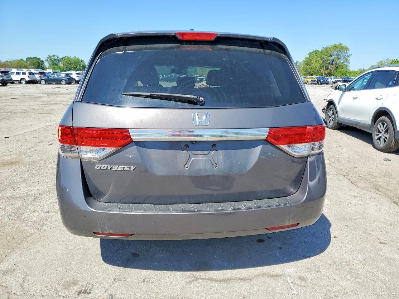 2014 Honda Odyssey Exl Charcoal vin: 5FNRL5H60EB111449