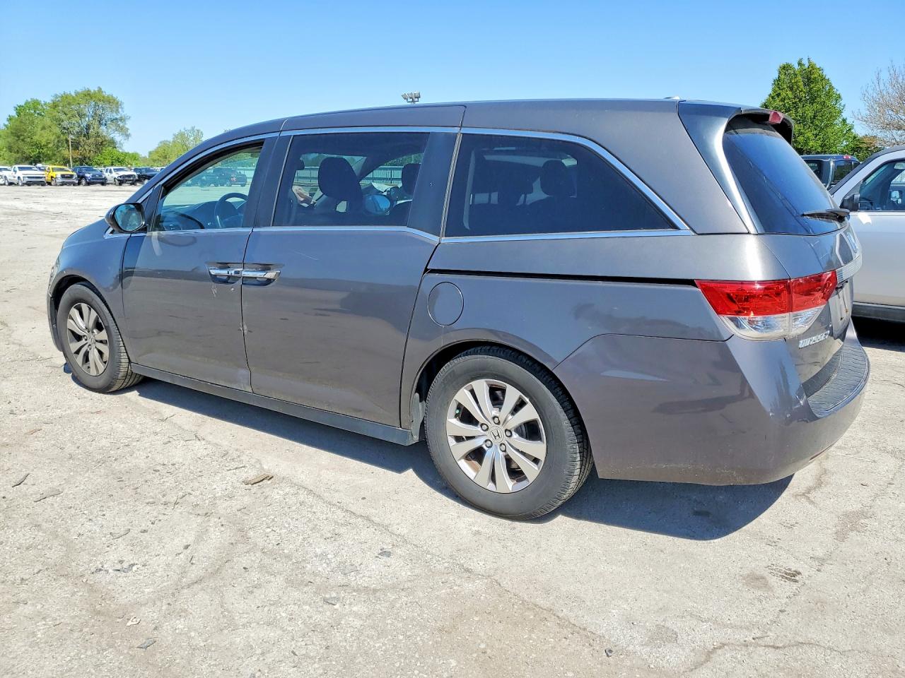 2014 Honda Odyssey Exl Charcoal vin: 5FNRL5H60EB111449