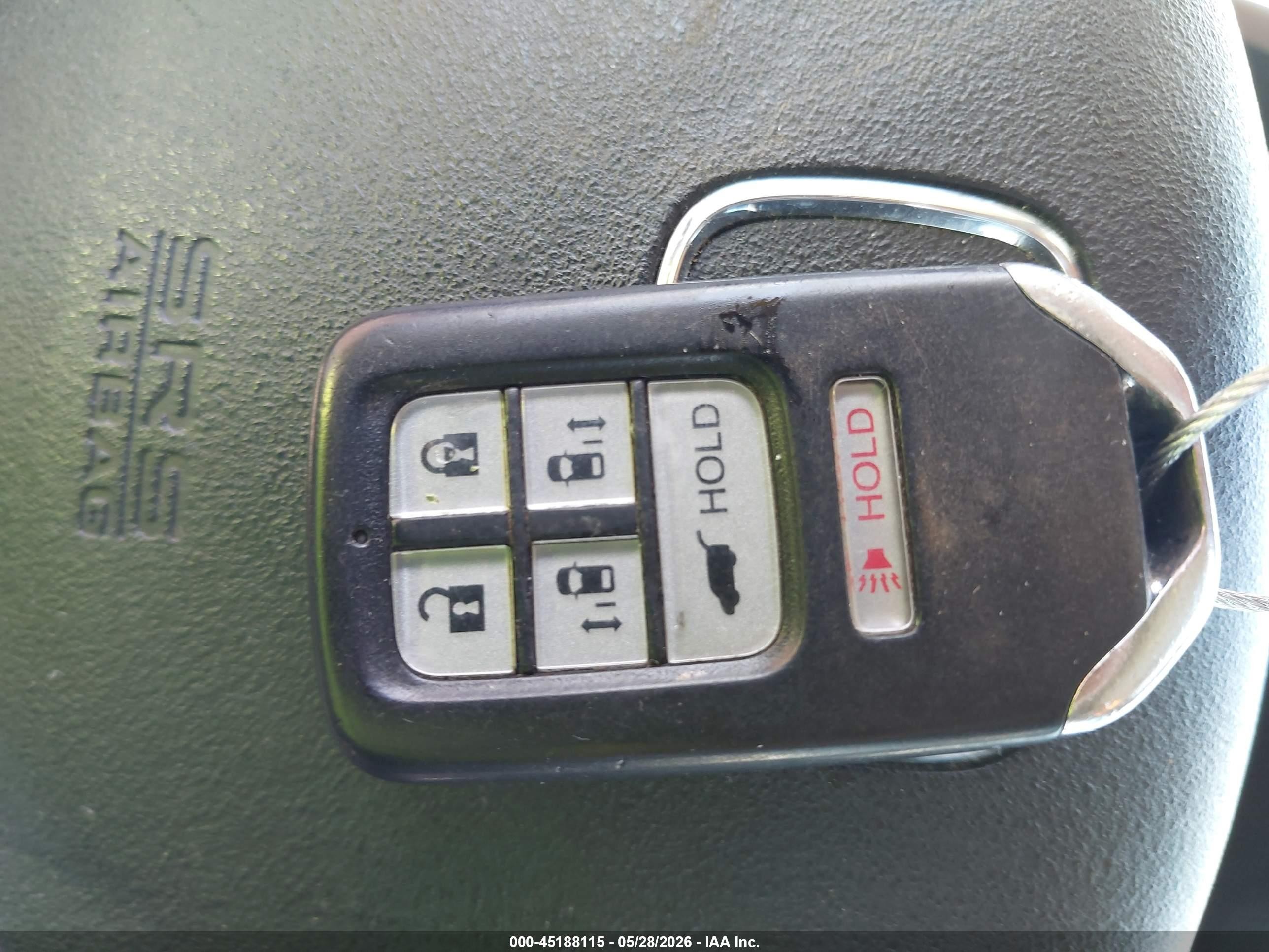 2014 Honda Odyssey Ex-l Gray vin: 5FNRL5H60EB121818