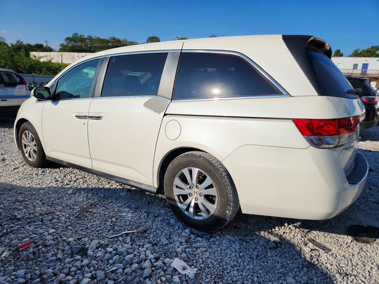 2015 Honda Odyssey Exl Белый vin: 5FNRL5H60FB004550