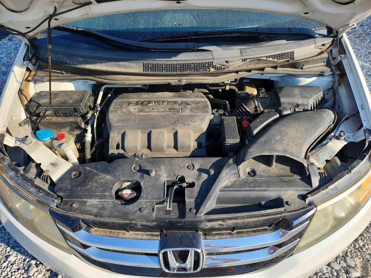 2015 Honda Odyssey Exl Белый vin: 5FNRL5H60FB004550