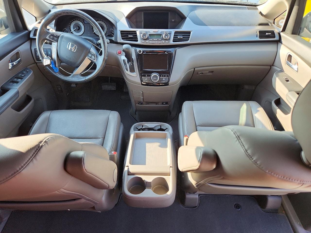 2015 Honda Odyssey Exl Белый vin: 5FNRL5H60FB004550