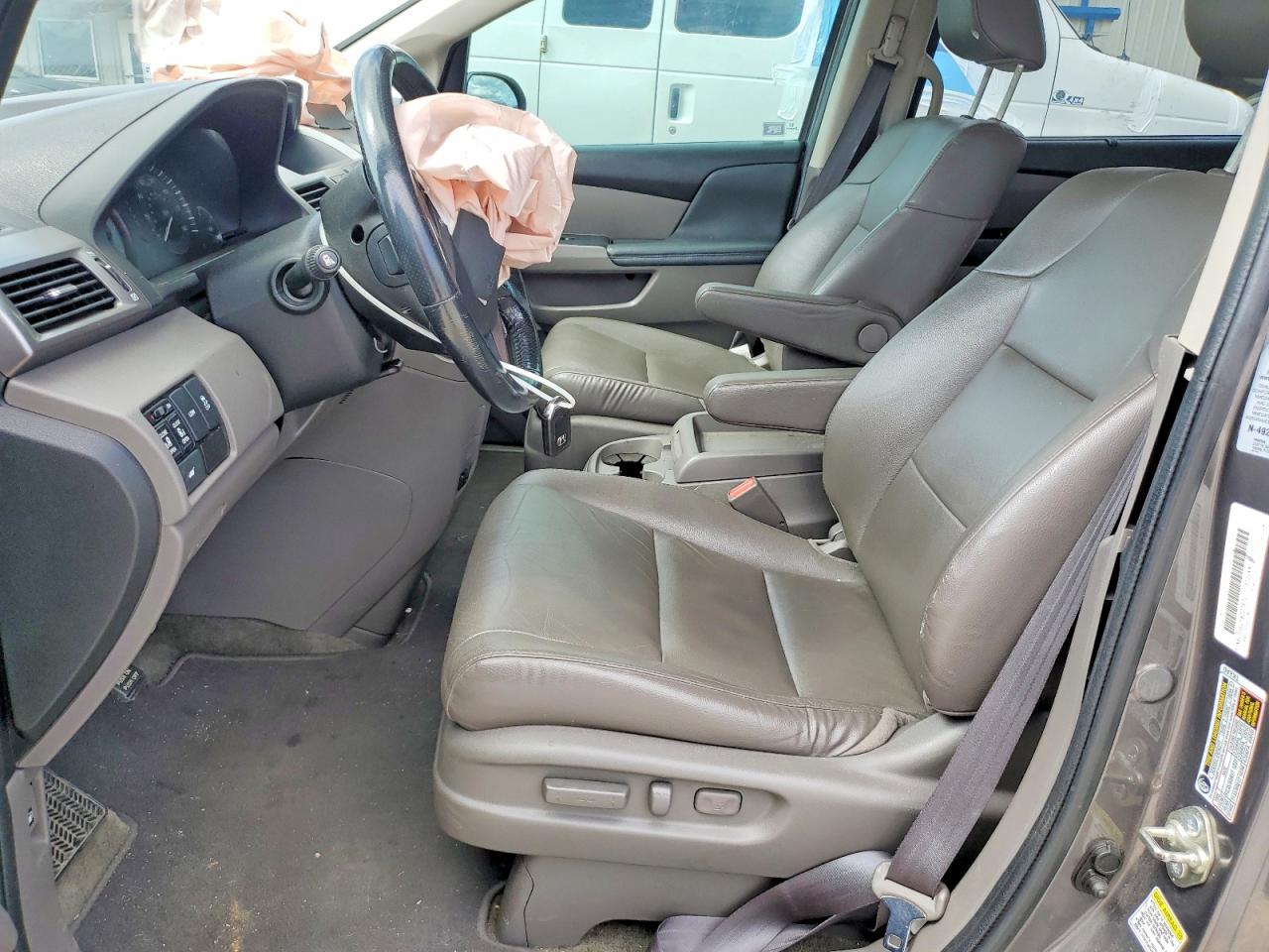2015 Honda Odyssey Exl Gray vin: 5FNRL5H60FB007870