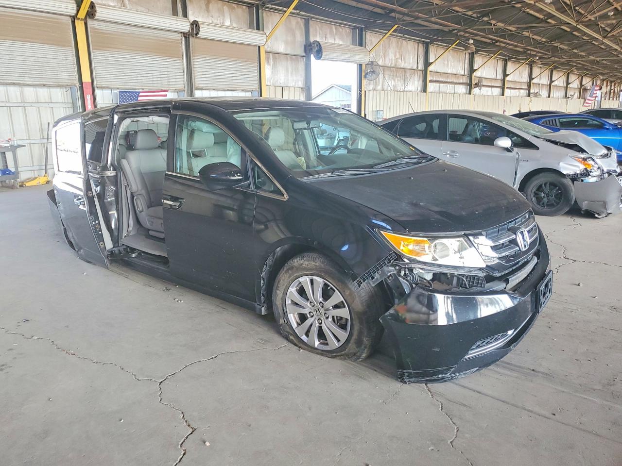 2015 Honda Odyssey Exl Black vin: 5FNRL5H60FB011370