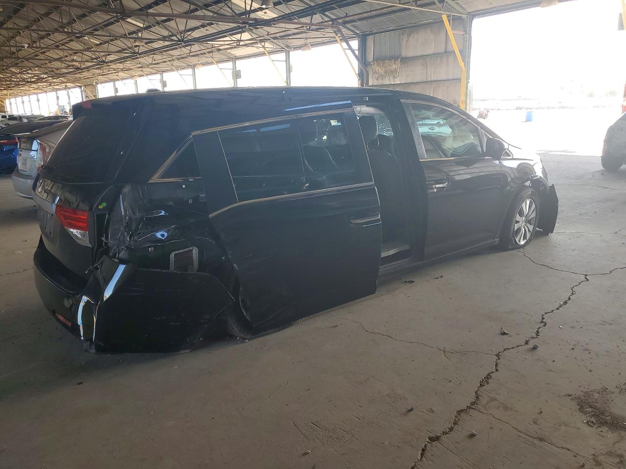 2015 Honda Odyssey Exl Black vin: 5FNRL5H60FB011370