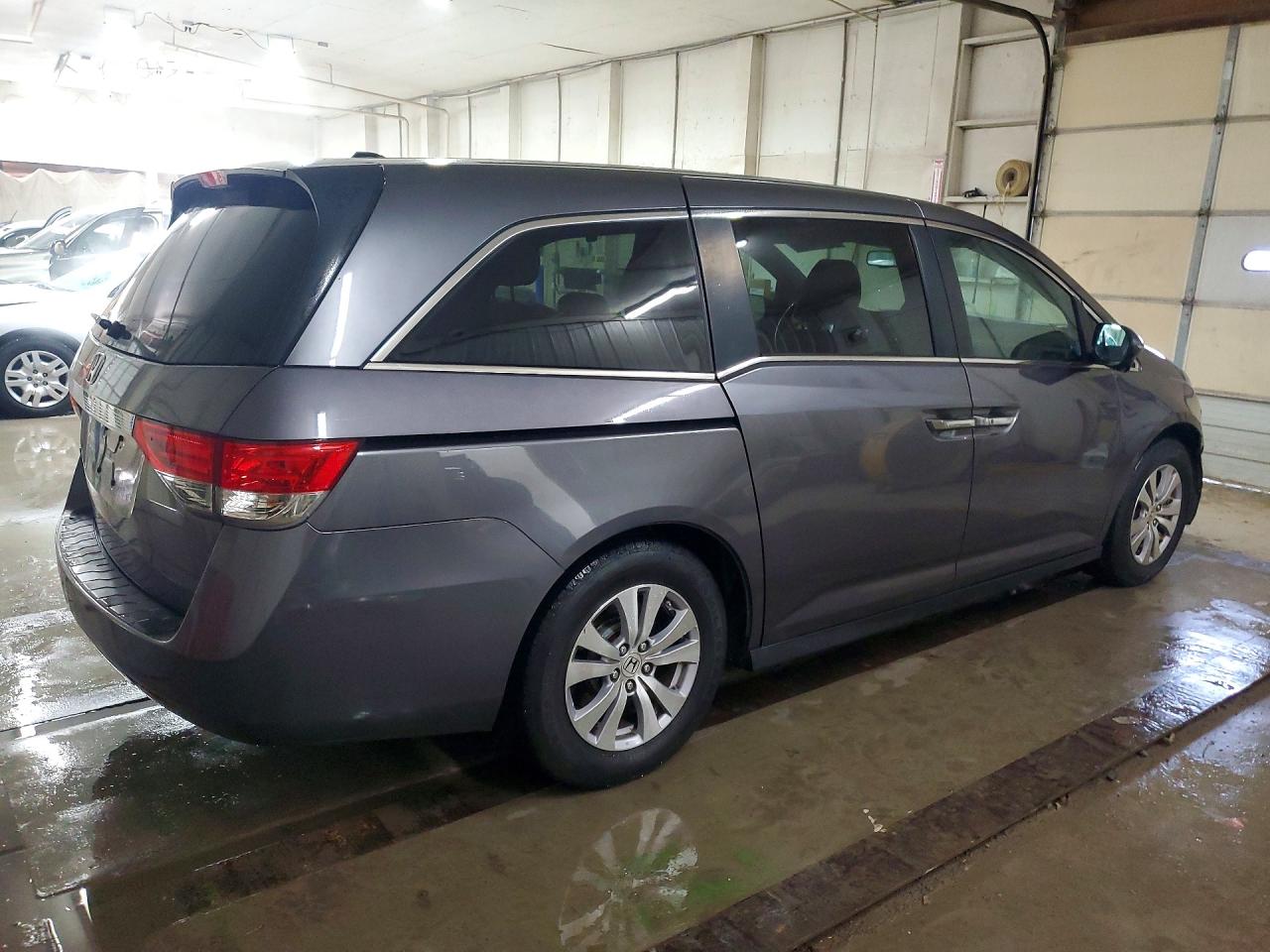 2015 Honda Odyssey Exl Gray vin: 5FNRL5H60FB014222