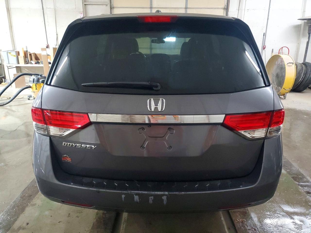 2015 Honda Odyssey Exl Gray vin: 5FNRL5H60FB014222