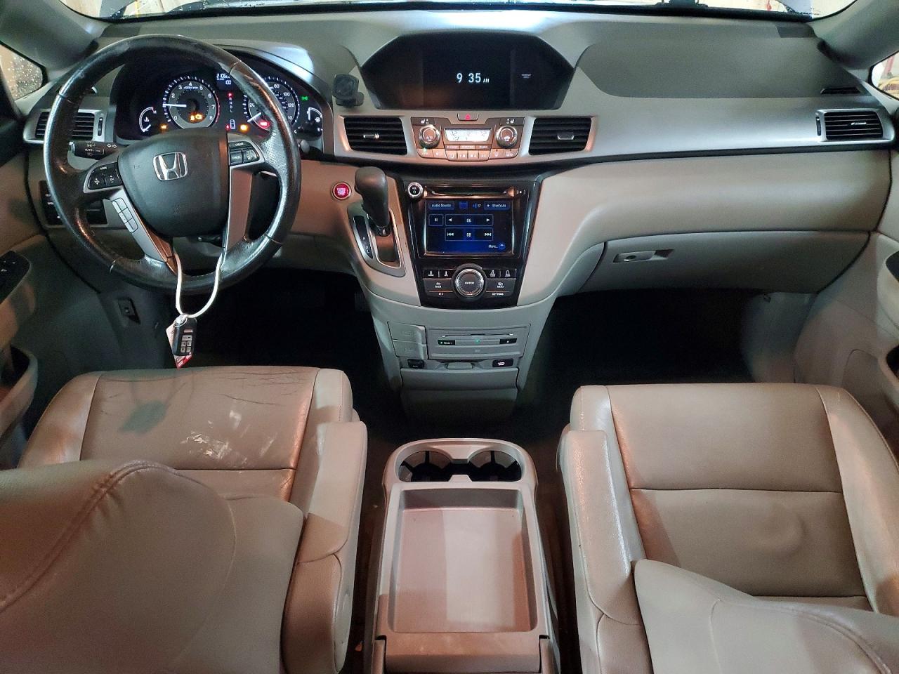 2015 Honda Odyssey Exl Gray vin: 5FNRL5H60FB014222