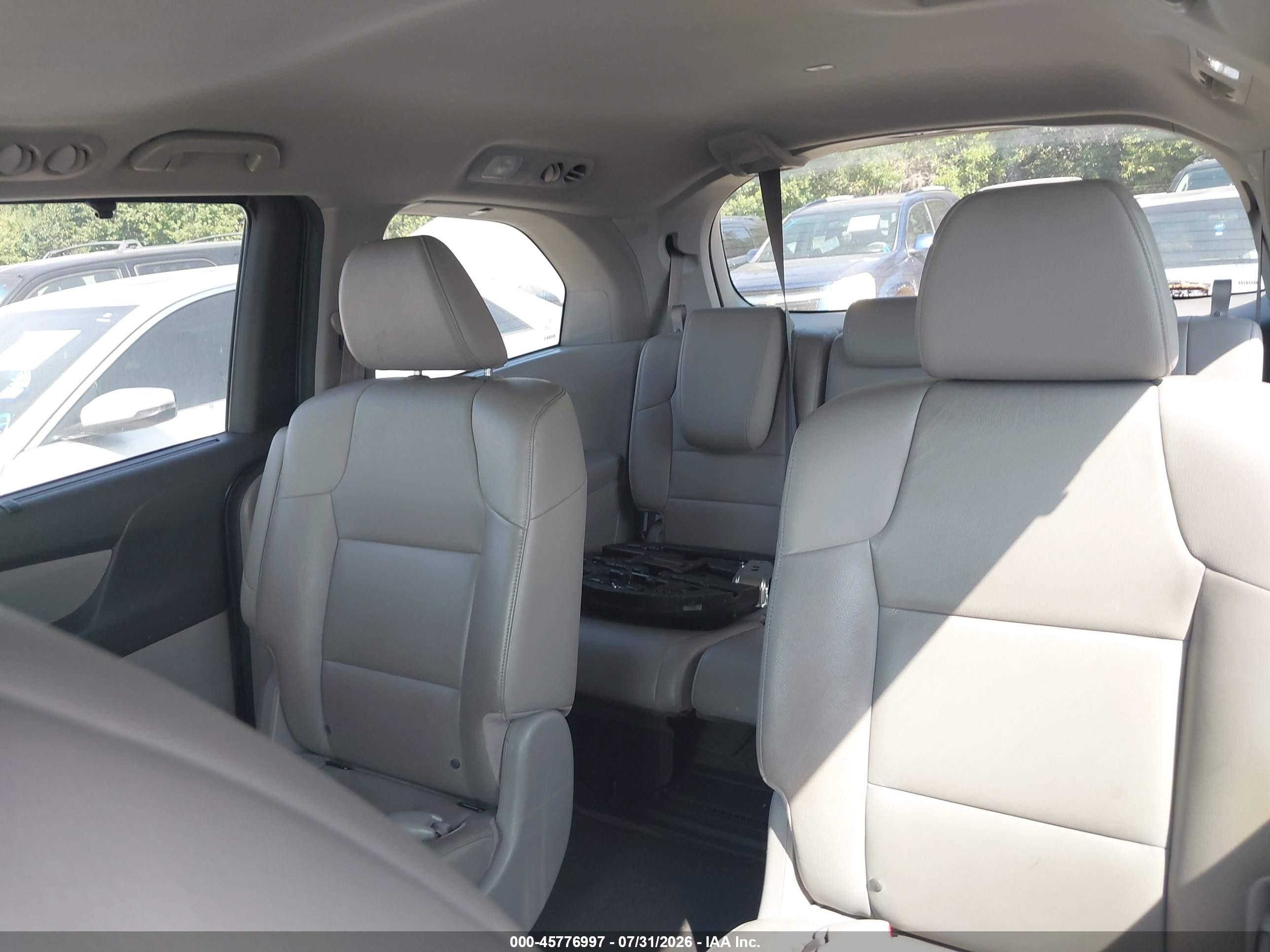 2015 Honda Odyssey Ex-l Gray vin: 5FNRL5H60FB016424