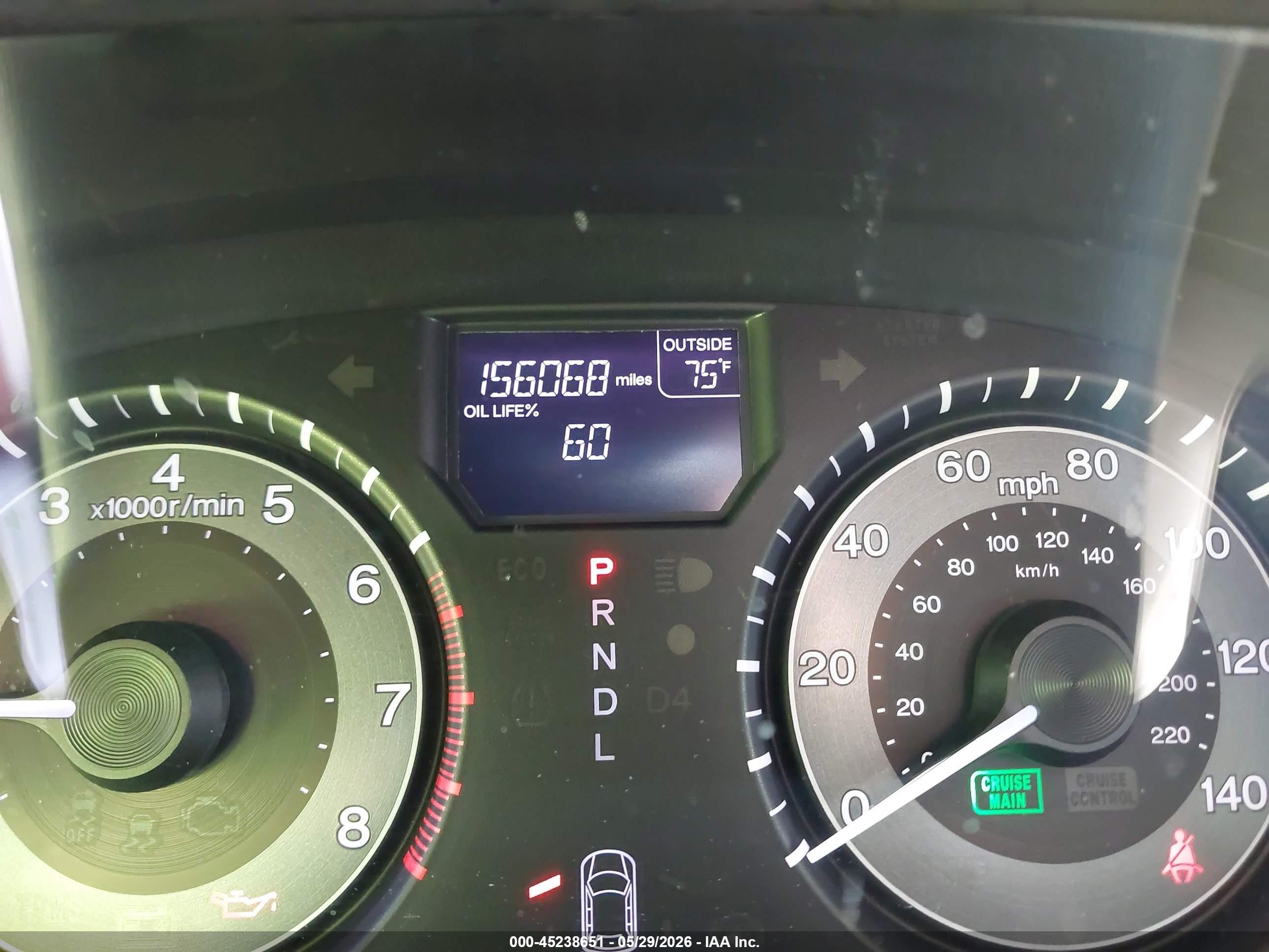 2015 Honda Odyssey Ex-l Burgundy vin: 5FNRL5H60FB016715
